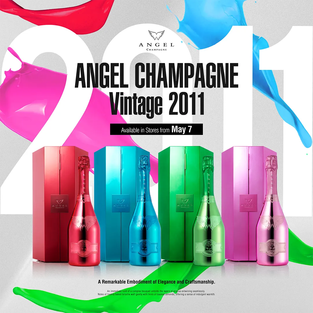 ANGEL CHAMPAGNE Vintage2011』の発売決定！ | ANGEL CHAMPAGNE