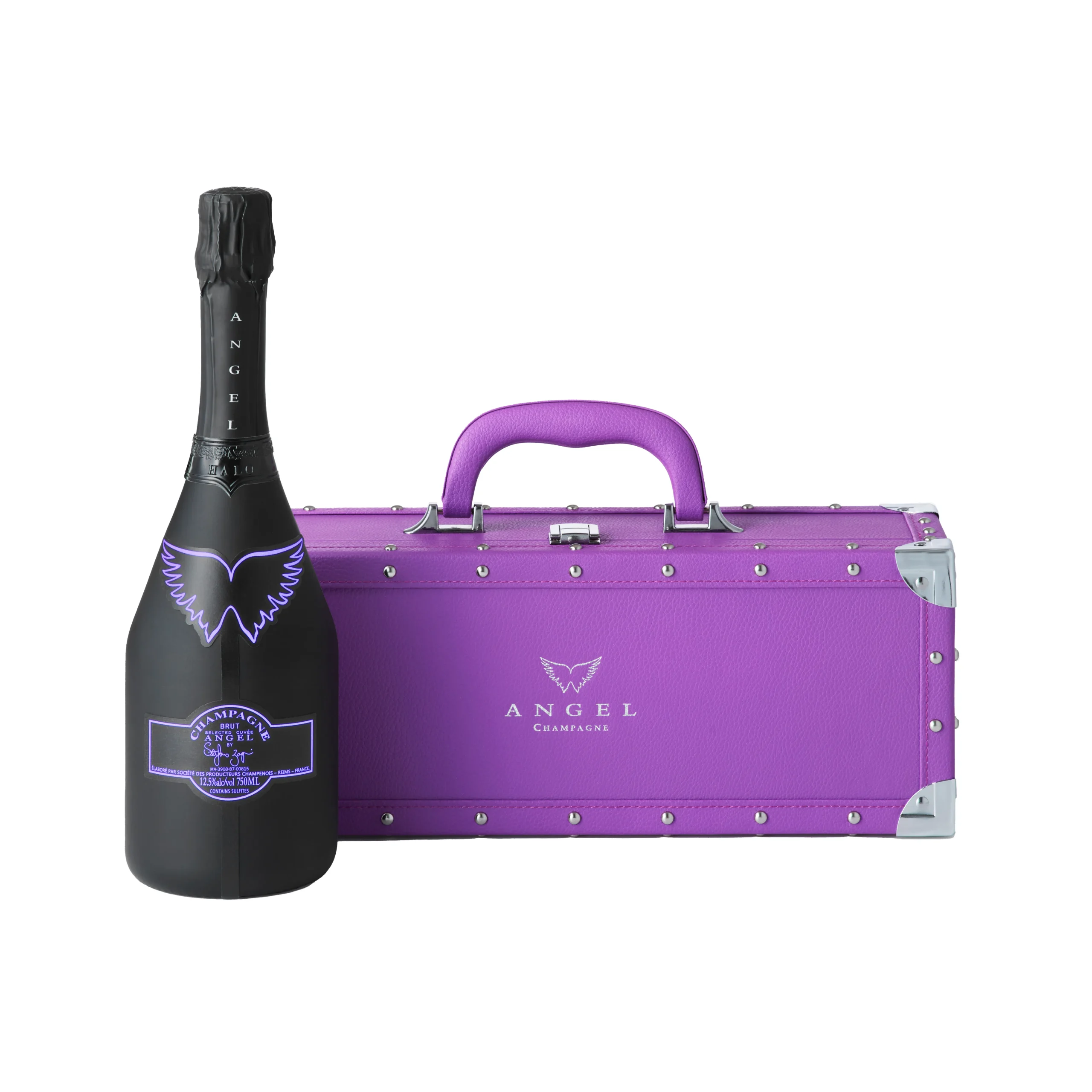 ANGEL CHAMPAGNE NV Brut HALO』から新色の『Purple』と『Orange』の 